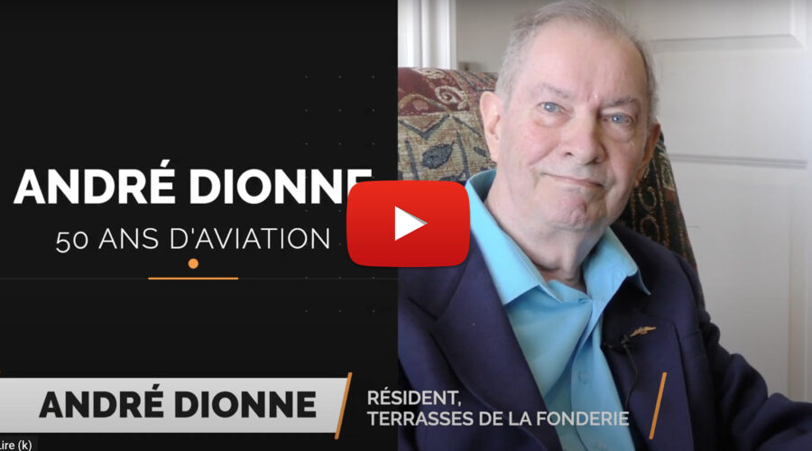 50 ans d’aviation avec M. André Dionne!